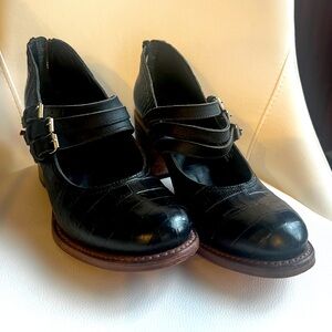 Freebird Ramsay Mary Jane Block Heel Shoes